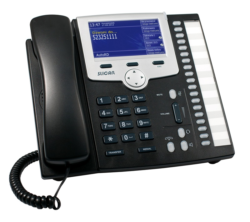 Telefony i akcesoria Slican: Telefon systemowy Slican CTS-330