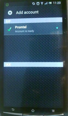 Konfiguracja VoIP na Android