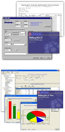 Oprogramowanie do central SLICAN - BillingMAN - program do sporządzania billingów i analiz rozmów telefonicznych